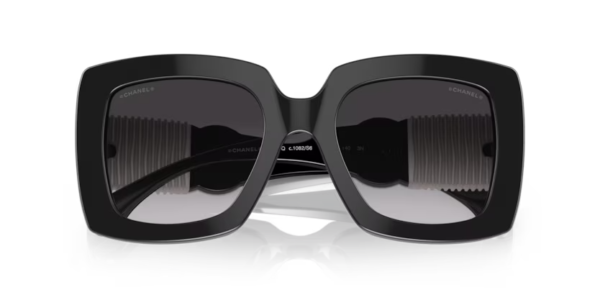 Lunettes de soleil Chanel CH5474Q 1082S6 - Noir 52
