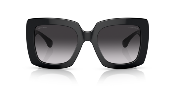 Lunettes de soleil Chanel CH5474Q 1082S6 - Noir 52 – Image 5