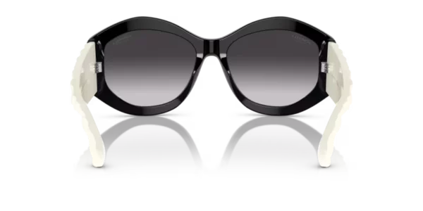 Lunettes de soleil Chanel CH5486 1656S8 - Black & white 56 – Image 4