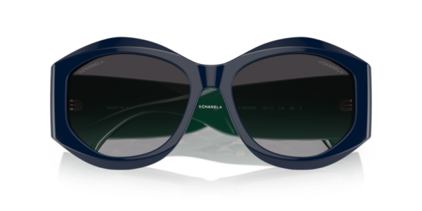Lunettes de soleil Chanel CH5486 1659S6 - Blue & green 56