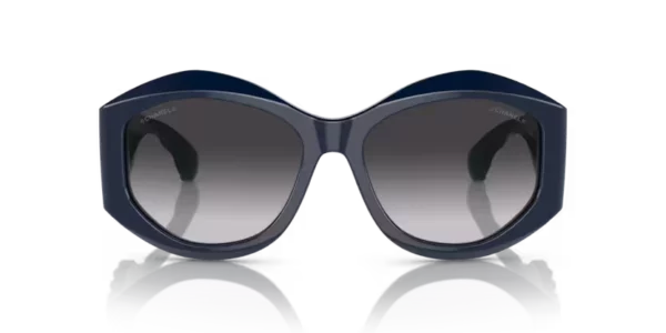 Lunettes de soleil Chanel CH5486 1659S6 - Blue & green 56 – Image 5