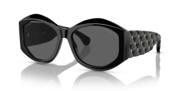 Lunettes de soleil Chanel CH5486 C622S4 - Noir 56 – Image 2