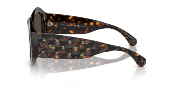 Lunettes de soleil Chanel CH5486 C71483 - Écaille de tortue foncée 56 – Image 3