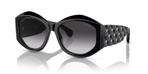 Lunettes de soleil Chanel CH5486 C760S6 - Noir 56 – Image 2