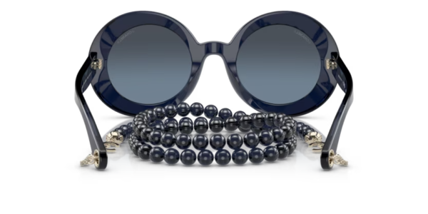 Lunettes de soleil Chanel CH5489 17028E - C503S2 - Bleu 51 – Image 3