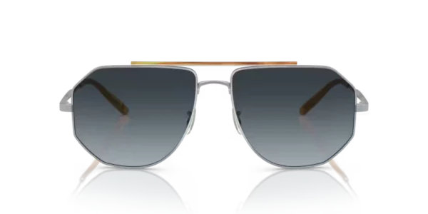 Lunettes de soleil Oliver Peoples OV1317ST - Moraldo 503619 - Argent 59 – Image 5