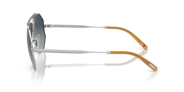 Lunettes de soleil Oliver Peoples OV1317ST - Moraldo 503619 - Argent 59 – Image 3