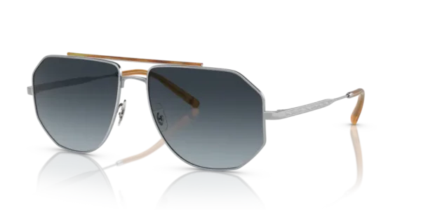 Lunettes de soleil Oliver Peoples OV1317ST - Moraldo 503619 - Argent 59 – Image 2
