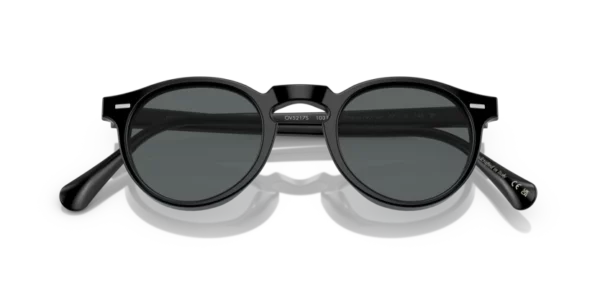 Lunettes de soleil Oliver Peoples OV5217S - Gregory peck sun 10054Q - Noir 47/50