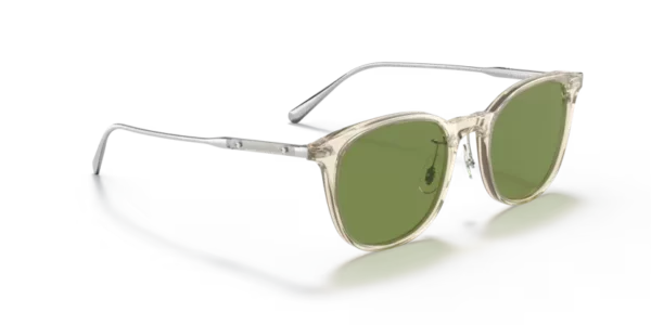 Lunettes de soleil Oliver Peoples OV5482S - Gerardo 109452 - Buff/brushed silver 51 – Image 3