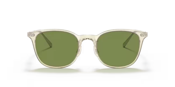 Lunettes de soleil Oliver Peoples OV5482S - Gerardo 109452 - Buff/brushed silver 51 – Image 4