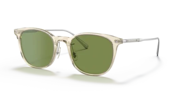 Lunettes de soleil Oliver Peoples OV5482S - Gerardo 109452 - Buff/brushed silver 51 – Image 2