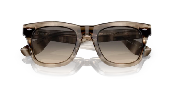 Lunettes de soleil Oliver Peoples OV5497SU - Mr. brunello 171832 - Taupe smoke 50