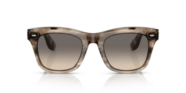 Lunettes de soleil Oliver Peoples OV5497SU - Mr. brunello 171832 - Taupe smoke 50 – Image 5
