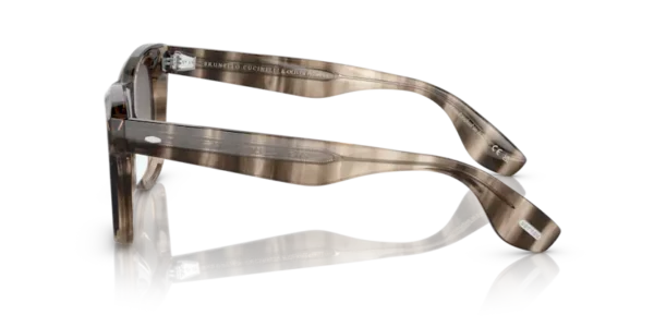 Lunettes de soleil Oliver Peoples OV5497SU - Mr. brunello 171832 - Taupe smoke 50 – Image 3