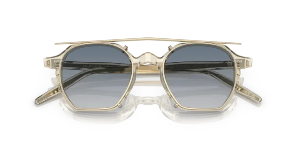 Lunettes de soleil Oliver Peoples OV5489U - G. ponti-5 1692 - Citrine pâle 47 – Image 7