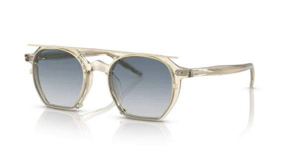 Lunettes de soleil Oliver Peoples OV5489U - G. ponti-5 1692 - Citrine pâle 47 – Image 2