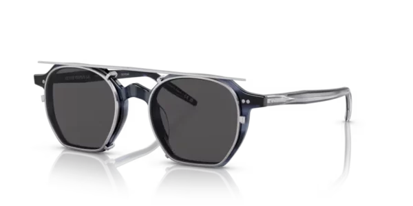Lunettes de soleil Oliver Peoples OV5489U - G. ponti-5 1710 - G.p écaille de tortue bleue 47 – Image 2