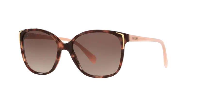 Lunettes de soleil Prada PR 01OS - Conceptual UE00A6 - Marron tacheté rose 55