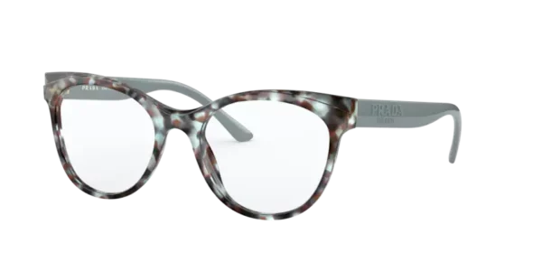 Lunettes de vue Prada PR 05WV 05H1O1 - Bleu-marron 53 – Image 2