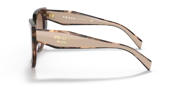 Lunettes de soleil Prada PR 14WS 01R0A6 - Écaille de tortue caramel/poudre 52 – Image 3