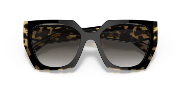 Lunettes de soleil Prada PR 15WS 3890A7 - Noir/ écaille de tortue moyenne 54 – Image 2