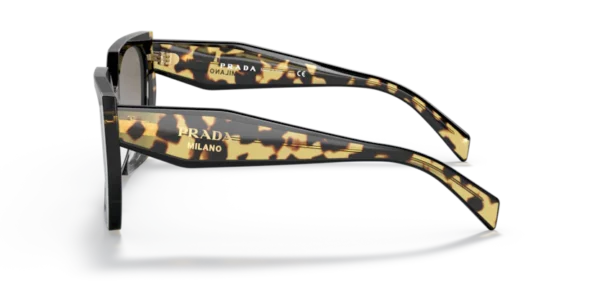 Lunettes de soleil Prada PR 15WS 3890A7 - Noir/ écaille de tortue moyenne 54 – Image 4