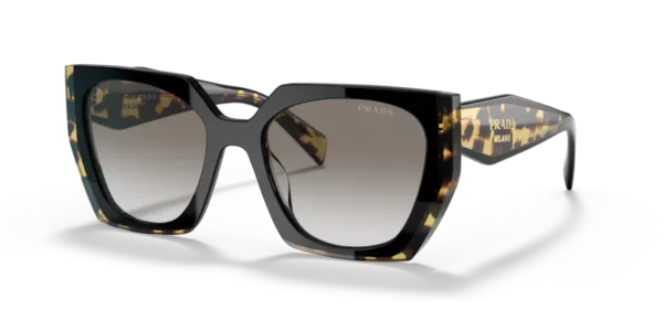Lunettes de soleil Prada PR 15WS 3890A7 - Noir/ écaille de tortue moyenne 54 – Image 5
