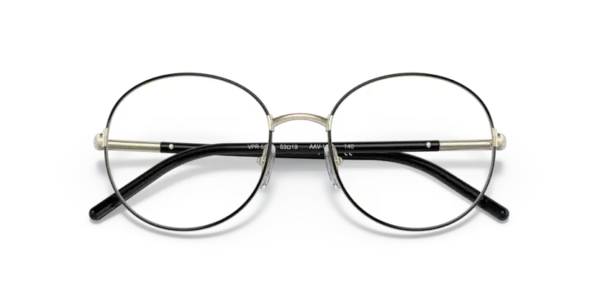 Lunettes de vue Prada PR 55WV AAV1O1 - Or pale/noir 51 / 53 – Image 2