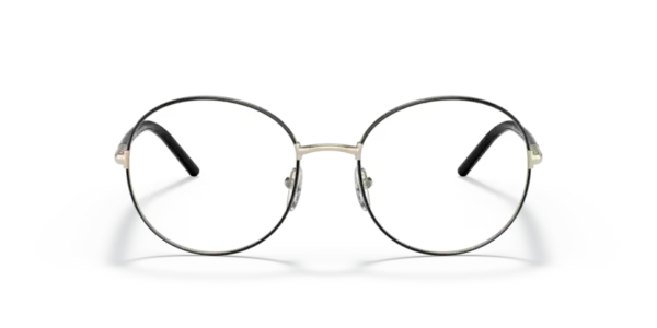 Lunettes de vue Prada PR 55WV AAV1O1 - Or pale/noir 51 / 53