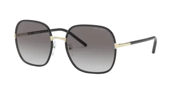 Lunettes de soleil Prada PR 67XS AAV0A7 - Or pale/noir 55 / 58