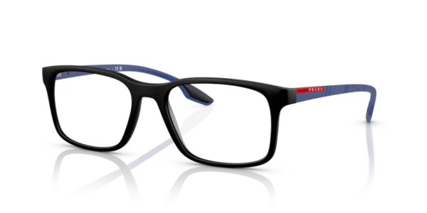 Lunettes de vue Prada PS 01LV - Lifestyle 16G1O1 - Noir mat 54 – Image 3