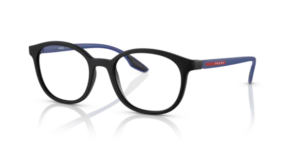 Lunettes de vue Prada PS 03NV 16G1O1 - Noir mat 51 – Image 4
