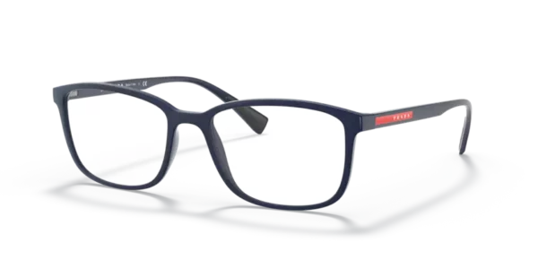 Lunettes de vue Prada PS 04IV - Lifestyle TFY1O1 - Caoutchouc bleu 53 / 55 – Image 4