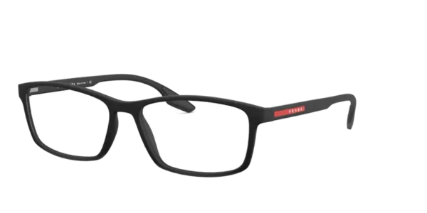Lunettes de vue Prada PS 04MV - Lifestyle DG01O1 - Caoutchouc noir 54 / 56