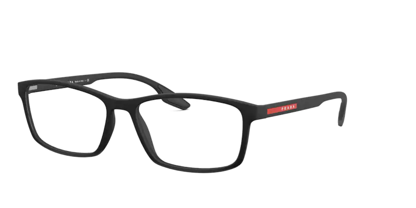 Lunettes de vue Prada PS 04MV - Lifestyle DG01O1 - Caoutchouc noir 54 / 56