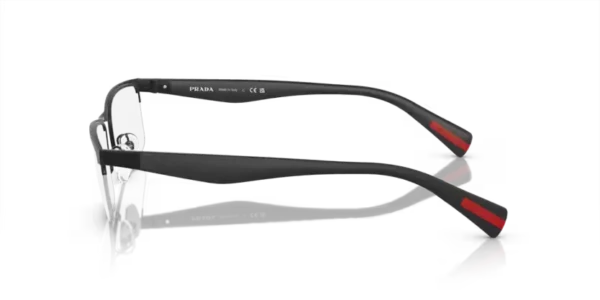 Lunettes de vue Prada PS 52FV - Active DG01O1 - Caoutchouc noir 54 – Image 4