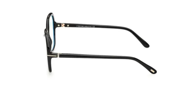 Lunettes de vue Tom-ford FT5814-B 001 - noir brillant 55 – Image 2