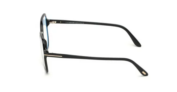 Lunettes de vue Tom-ford FT5578-B 001 - noir brillant 54 – Image 2