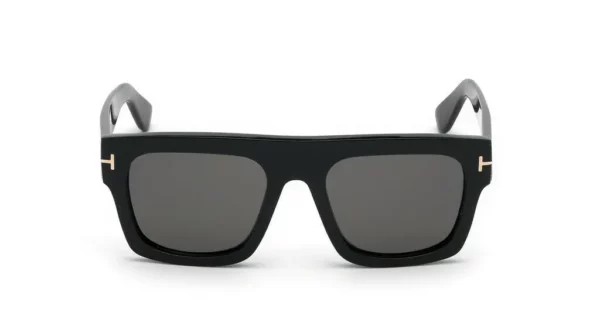 Lunettes de soleil Tom-ford FT0711 FAUSTO 01A - noir brillant 53