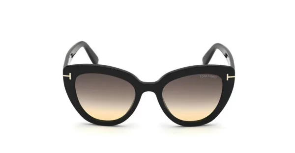 Lunettes de soleil Tom-ford FT0845 IZZI 01B - noir brillant 53