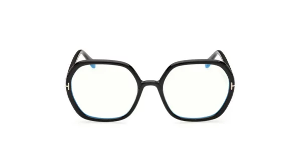 Lunettes de vue Tom-ford FT5814-B 001 - noir brillant 55