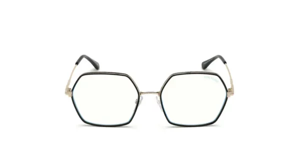 Lunettes de vue Tom-ford FT5615-B 001 - noir brillant 55