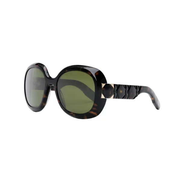 Lunettes de soleil Dior  LADY 9522 R2I 20C0  - Havane Brillant 58 – Image 2
