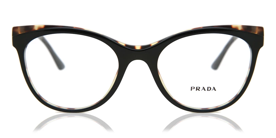 Lunettes de vue Prada PR 05WV 3891O1 - Noir/havana 53