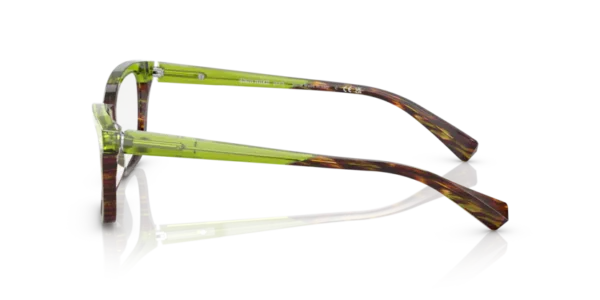Lunettes de vue Alain Mikli A03037  014 - Savane brown/green 53 – Image 3