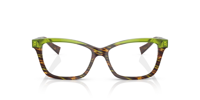 Lunettes de vue Alain Mikli A03037 014 - Savane brown/green 53