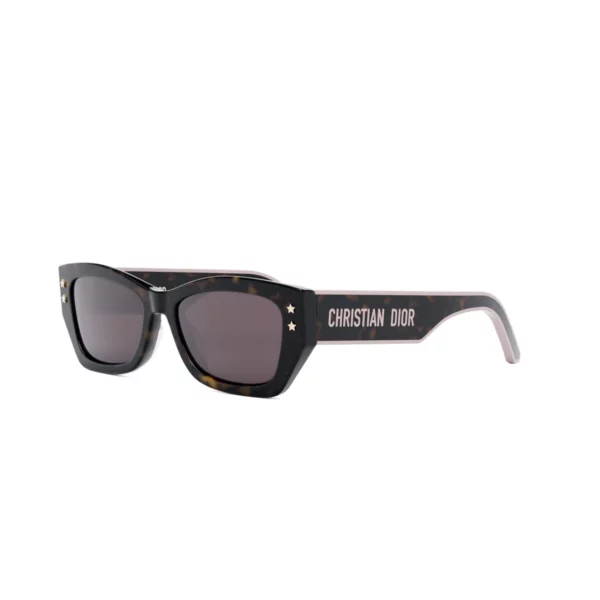 Lunettes de soleil Dior DIORPACIFIC S2U 25D0 - Havane Brillant 53 – Image 2