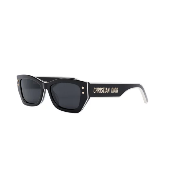 Lunettes de soleil Dior   DIORPACIFIC S2U 10A0  - Noir Brillant 53 – Image 2