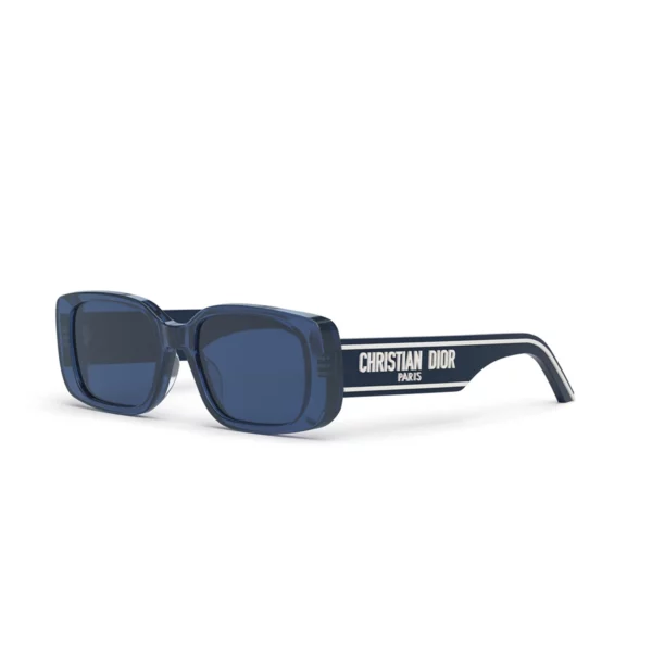 Lunettes de soleil Dior WILDIOR S2U 30B0 -  Bleu Translucide 53 – Image 2